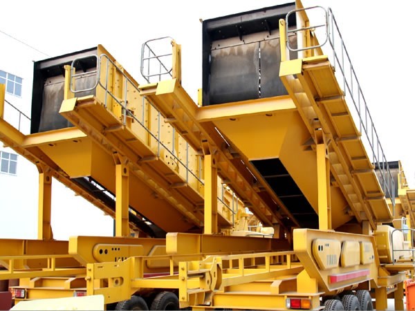 Mobile Vibrating Screen