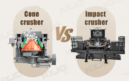 cone crusher vs impact crusher